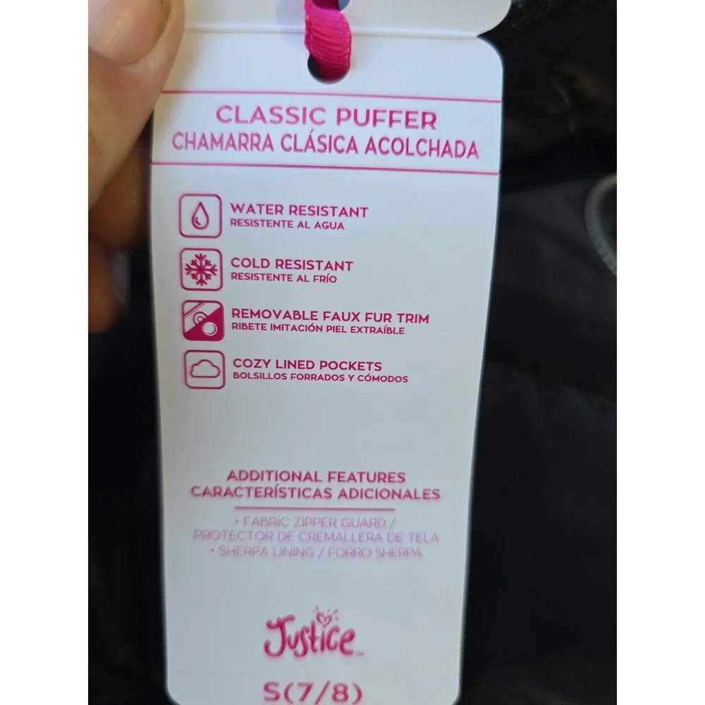 Justice new tags
